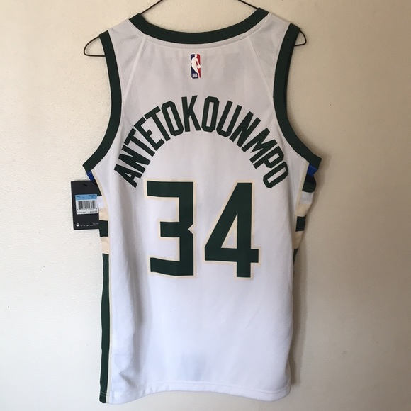 NBA Milwaukee Bucks #34 swingman authentic jersey - Picture 10 of 13
